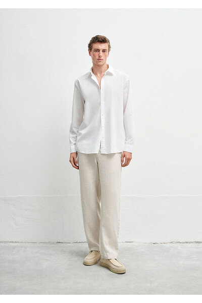 Mavi Cămașă albă Regular Fit / Normal croială 0211624-85310