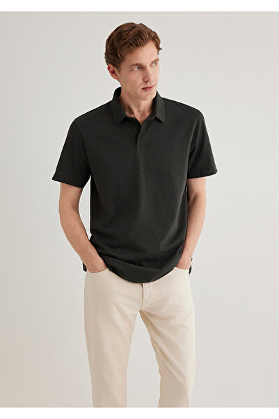 Mavi Anthracite Polo T-Shirt Regular Fit / Standard Cut 0612556-70092