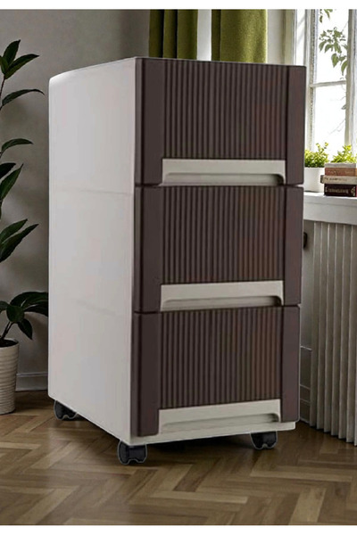 AR HOME Plastic storage drawer - 3 layers