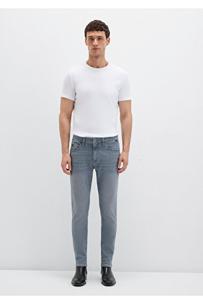 Mavi James Lux Black Grey Smoke Jean Παντελόνι 0042489350