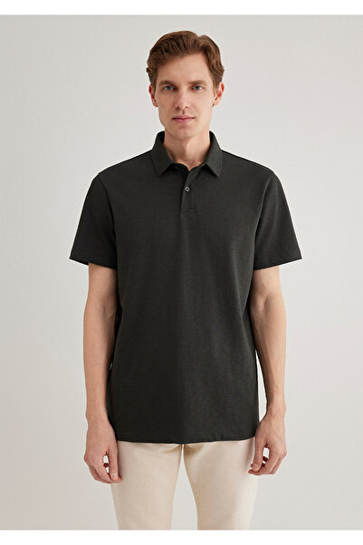 Mavi Anthracite Polo T-Shirt Regular Fit / Standard Cut 0612556-70092