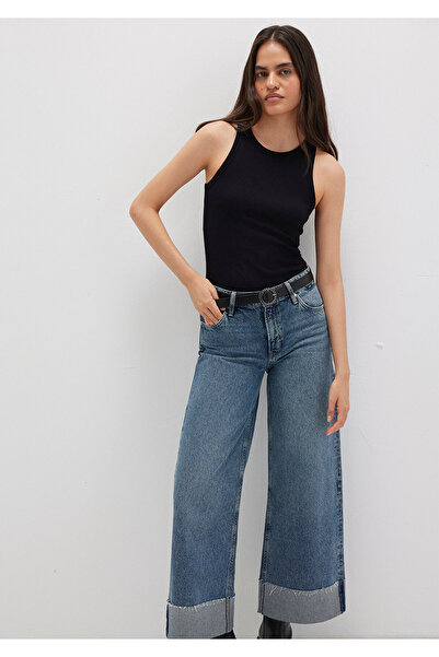 Mavi Schwarzes Basic-Tanktop mit Neckholder und schmaler Passform 1612462 -900