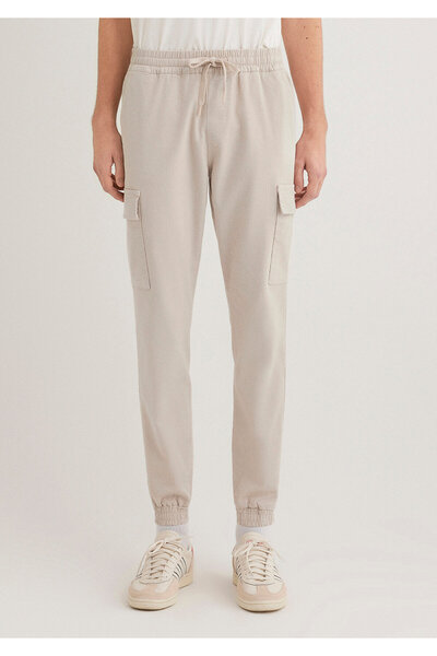 Mavi 000125 -70144 Μοντέλο Beige Cargo Παντελόνι