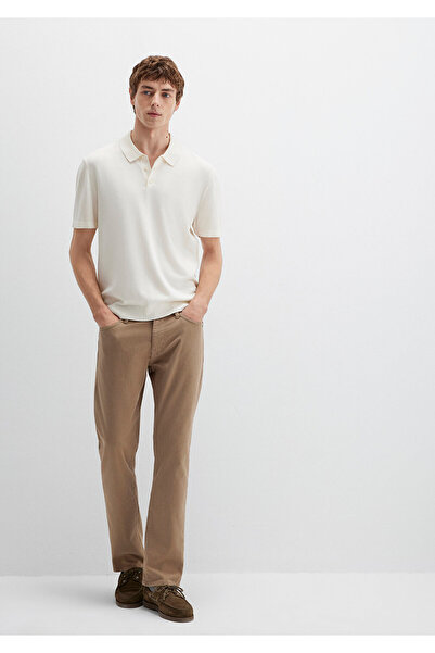 Mavi Martin Dunkelbeige Komfort-Gabardine-Hose 0037832492