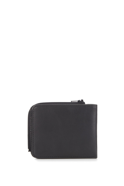 Mavi Black Wallet with Zipper Detail 091361-900