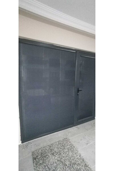 AKSKORKULUK ستارة مطوية - ستارة شرفة زجاجية قابلة للطي - ستارة مكتب - ستارة مطبخ - أنتريسيت