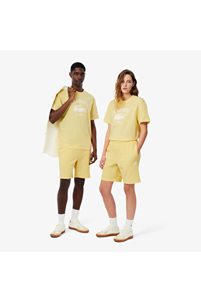 Lacoste شورت من القطن المطبوع - GH0990-00-107