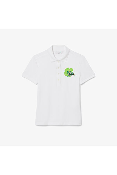 Lacoste L.12.D Pique Flower Polo Shirt - PF2683-00-001