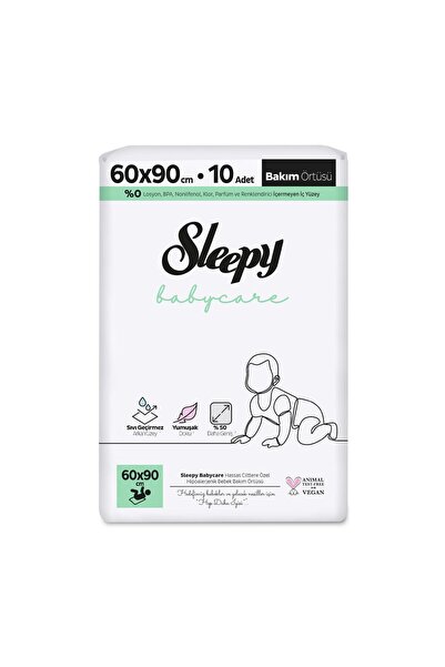 Sleepy Babycare Bebek Bakım Örtüsü 60x90 cm 10 Adet