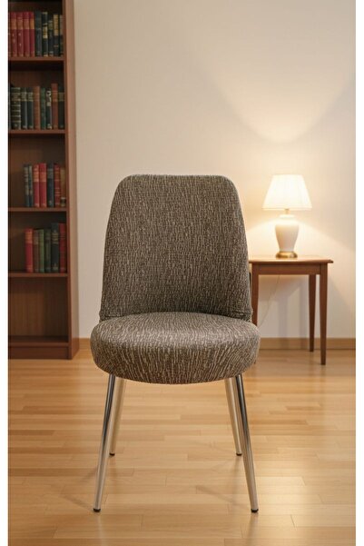 BASHTUGH TİCARET Chair Cover-Oval Lycra Full Coverage Washable Elastic Kitche...