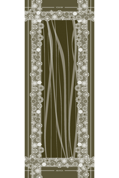 Arancia Green 70X200 Modal Shawl