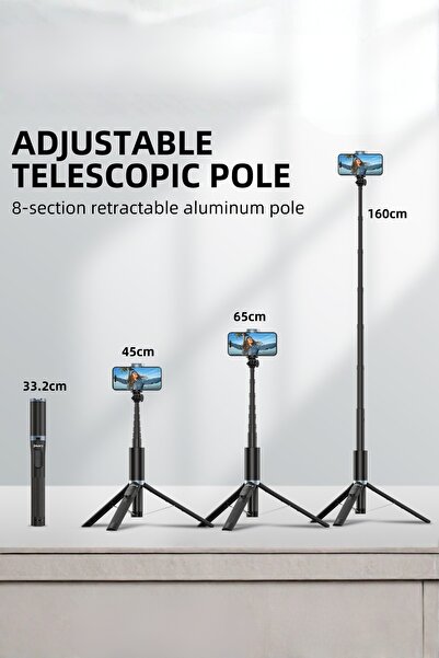 Jmary KT-259 Selfie Stick Wireless Tripod