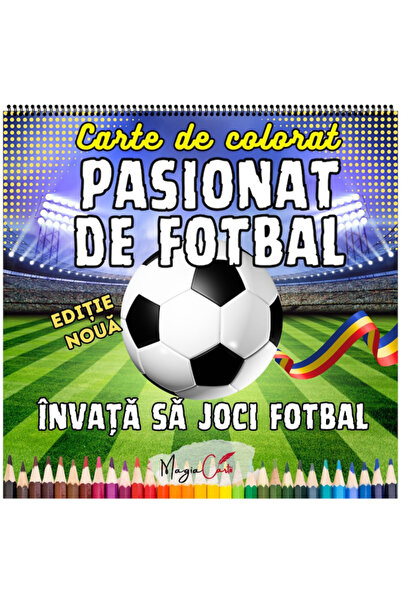 Magia Cartii Carte de colorat, Fan fotbal, Echipe de fotbal EURO, Cum se joac...