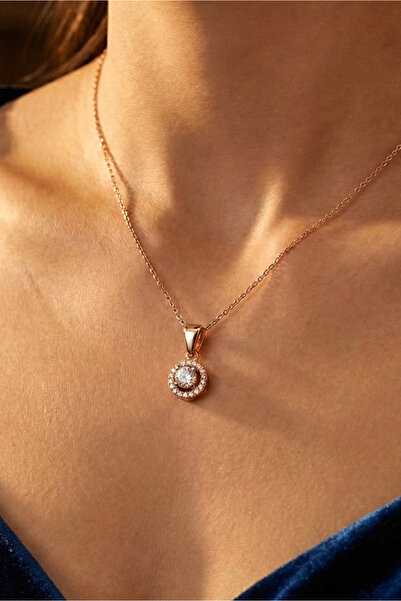 Dağıstanlı Kuyumculuk 14 Ayar Altın Elmas Montürü Kolye Ucu