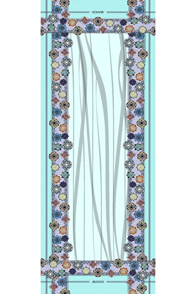 Arancia شال مودال أخضر زيتي 70×200