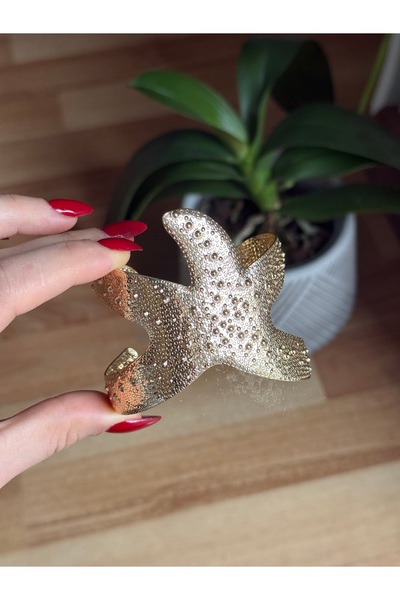 HOUSEKİ سوار معصم بمسند ذراع على شكل نجمة كبيرة من بازو