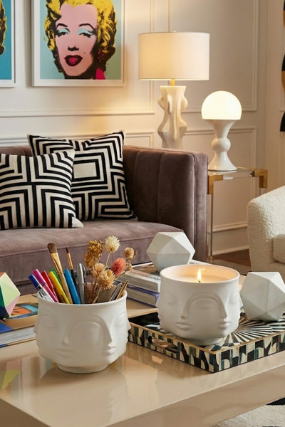 Arma House Sartiame Beyaz Mumluk