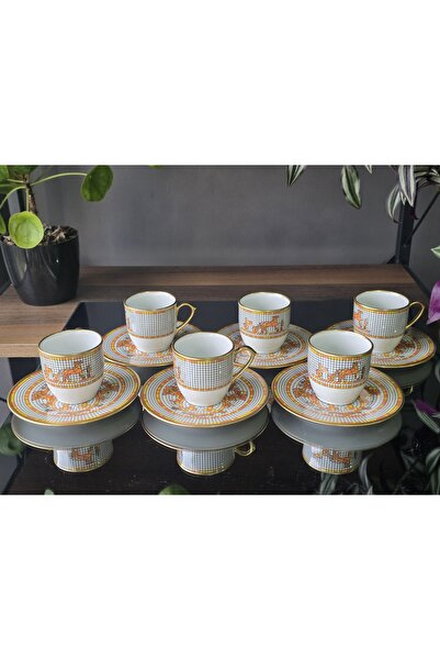 EMİRA HOME طقم فناجين قهوة تروفا 6 أشخاص