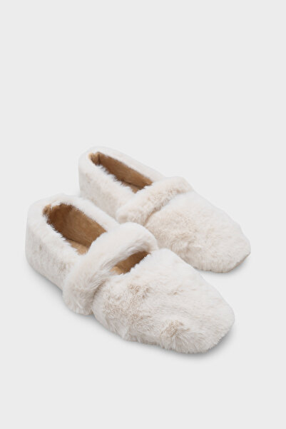 Capone Outfitters Nonah Fur Women's Ballet Flats