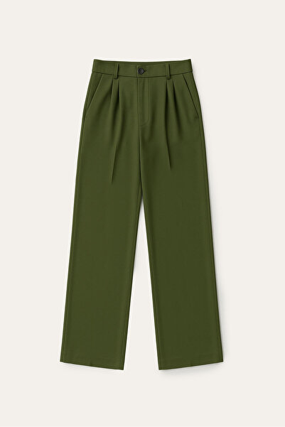 Touché Privé بنطلون بالازو مطوي