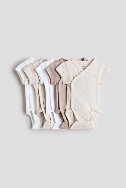 H&M 5-pack cotton bodysuits