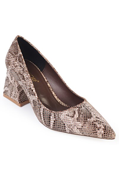 Capone Outfitters Sabrina Medium Heeled Soft Padded Sole Women's Shoes