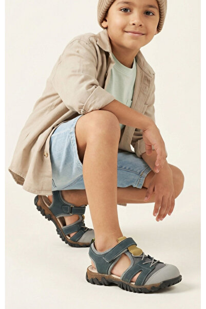 Moda Lime Unisex dětské sandály uzavřené přední sandály barevné sandály ortop...