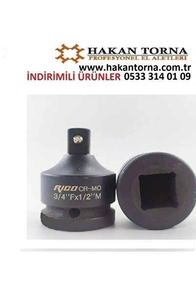 Rico 022-rc4095 Havalı Düşürücü Lokma Dönüştürücü 3/4"f X1/2"m