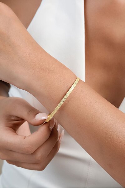 10 gr 22 Ayar Simli Kibrit Çöpü Bilezik