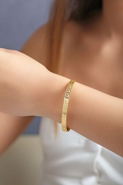 15 gr 22 Ayar Simli Grek Bilezik