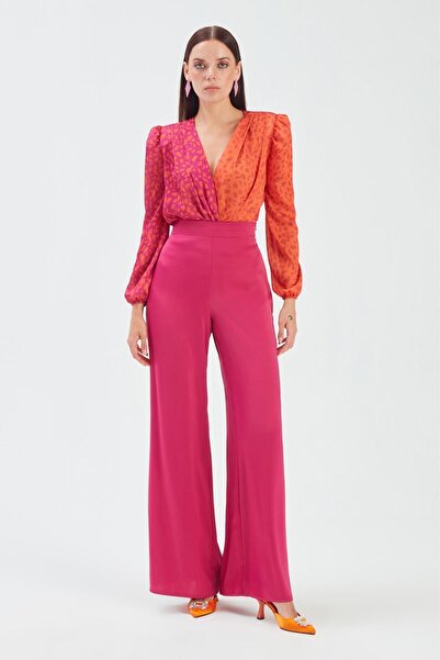 Sateen Боді з візерунком Kruvaze