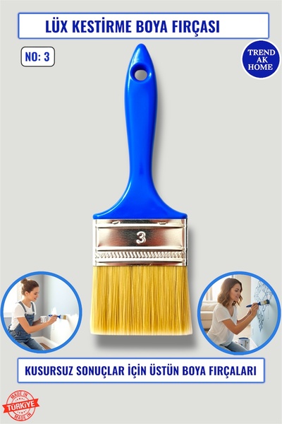 OSKAR FIRÇA Luxury Trimming Paint Brush No:3