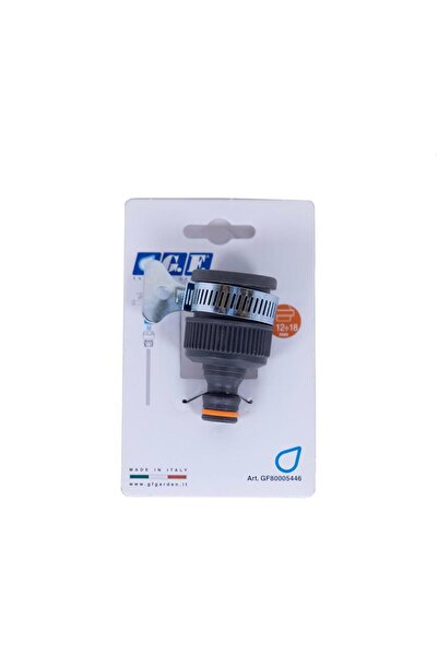 GF Kelepçeli Musluk Adaptörü 12-18 mm - Hortum Bağlantı Aparatı 5446