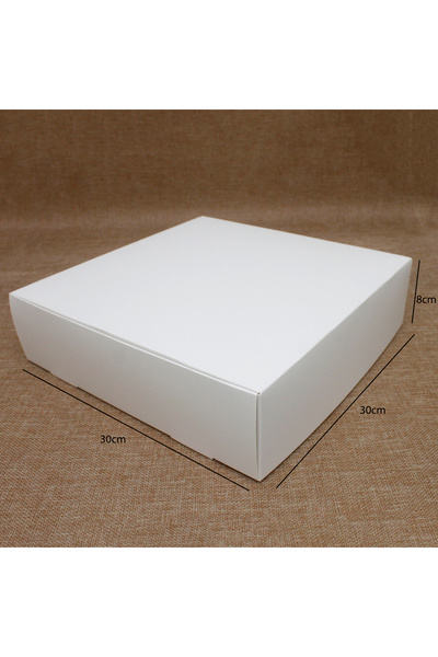 Generic 12 pieces of paper boxes with attached lids
