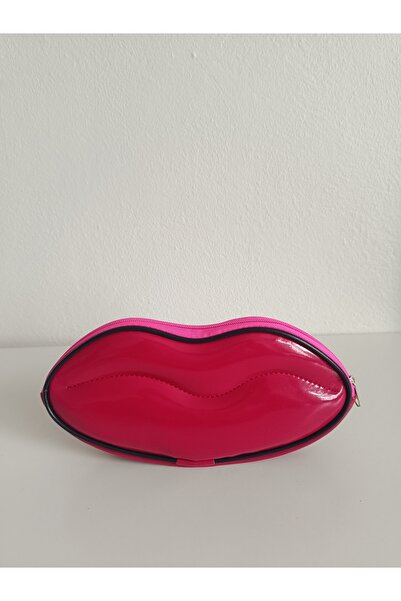 Nicheloop حقيبة مايكيز الفوشيا الصغيرة للماكياج والقرطاسية وحمل الأقلام ومستح...