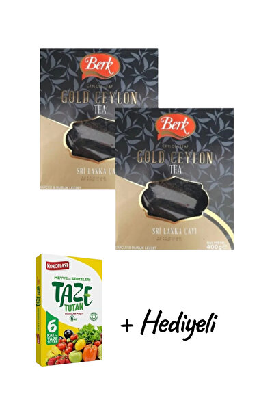 Berk Ceylon Çayı 400gr x 2 Adet