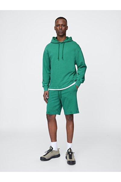 GAP Erkek Yeşil Heavyweight Fransız Havlu Kumaş Şort