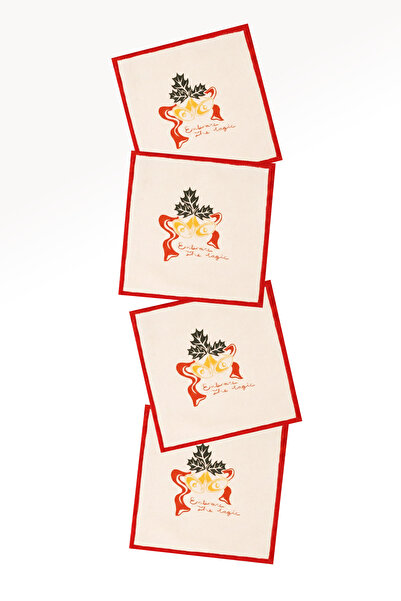 Niateks design marketing sewig house 4 قطع من مناديل الكوكتيل ذات طابع العام ...