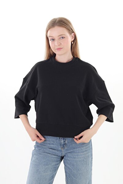 mantova سويت شيرت نسائي كبير الحجم