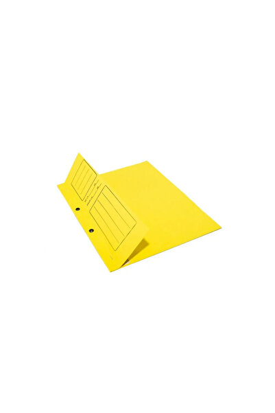 OEM Folder 1/2 staples cardboard supercolor yellow 10/set