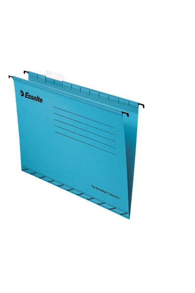 Esselte Classic blue cardboard hanging file