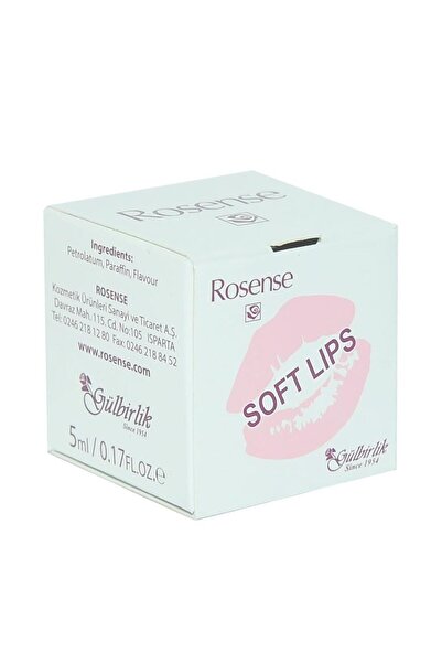 Rosense Gülbirlik Soft Lips Lip Care Cream 5ml Lip Vaseline