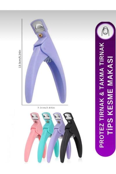 QNAİL PROFESSİONAL Protez Tırnak Kesme Makası Takma Tırnak Makası