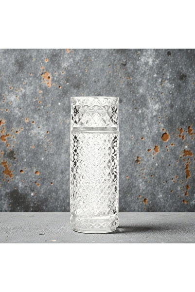 Lüx sürahi Alegre Glass Başucu Sürahisi , 730 ML