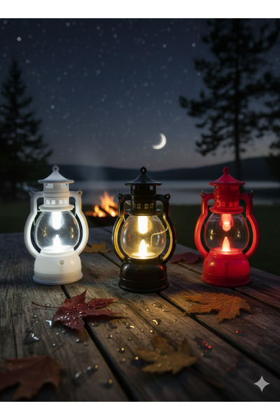 LALE NOSTALJİK LED FENER
