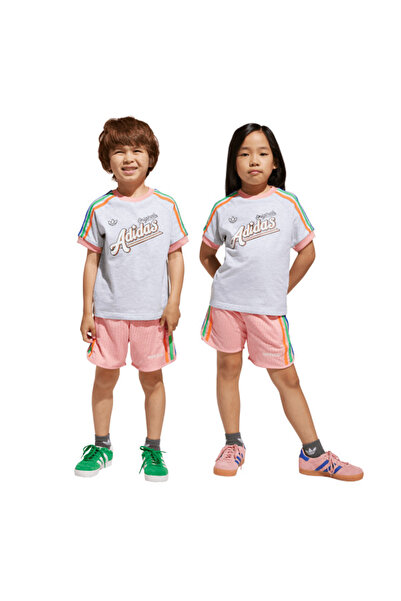 adidas Children's Double Suit Short Tee Set Jc5884
