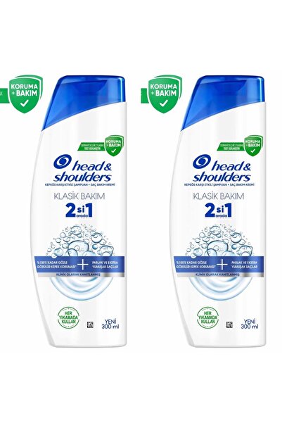 Head & Shoulders Şampuan Klasik Kremli X 2 Adet