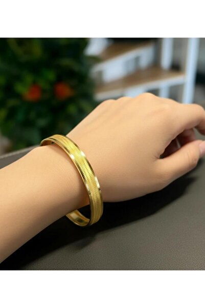 8 gr (GRAM) Trabzon Şarnel Bilezik 22 Ayar Altın Yatırımlık Işçiliksiz