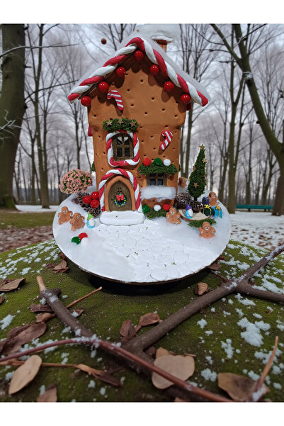 Jarold Handmade Yeni Yıl Işıklı Kurabiye Peri Evi