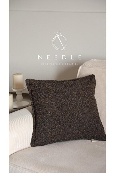 needle home textile .decoration TEDDY ACI KAHVE KIRLENT KILIFI